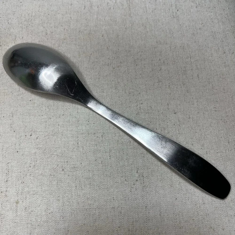 Robert Welch Linton Place Oval Soup Spoon Stainless Flatware Set 4